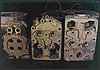 Iron cast cylinder heads for Diesel engines.