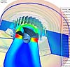 Hydraulic turbine research. CFD digital simulation.
