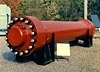 Hydraulic servomotor, 600 mm diameter.