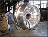 Runner with a diameter of 2.29 m for a Francis turbine of 36.6 MW.